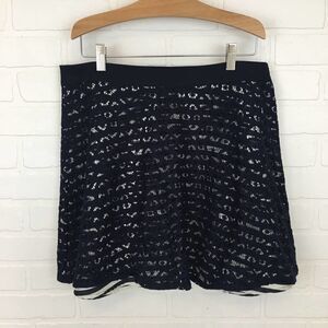 The Limited Lace Overlay Skirt
